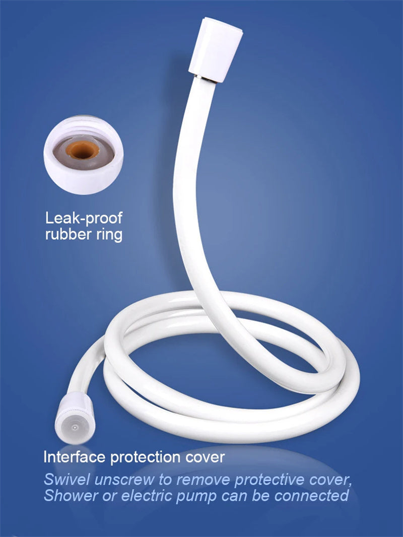 Bärbar Dusch för Camping – Elektrisk, Vattentät & Laddningsbar (5000 mAh)