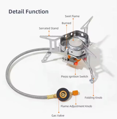 Camping Gasolkök – Litet, kompakt & portabelt för friluftsliv och nödsituationer