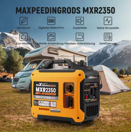 2000W bensindriven Invertergenerator – Tyst, kompakt & pålitlig kraft var du än är