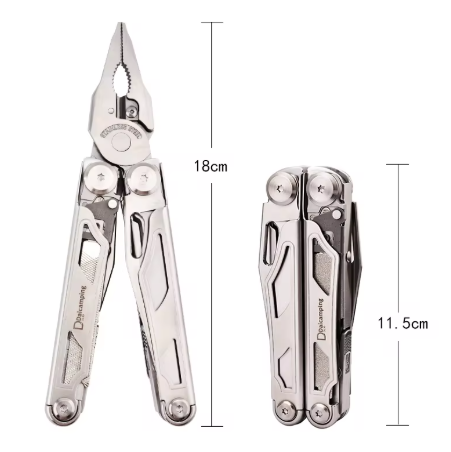 Daicamping DL30 Multitool – 21-i-1 Fällbart Multiverktyg i Rostfritt Stål