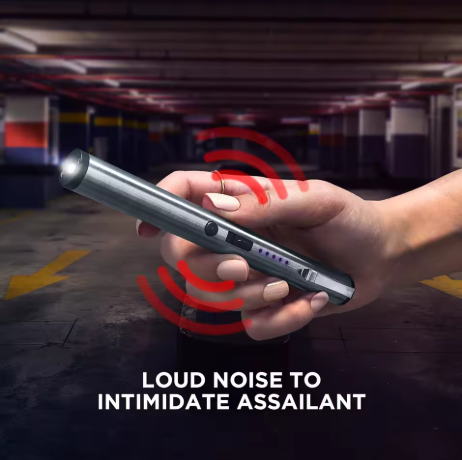 Multiverktyg & Taktisk Penna — 6-i-1 EDC: Tändare, Multiverktyg & Personligt Skydd