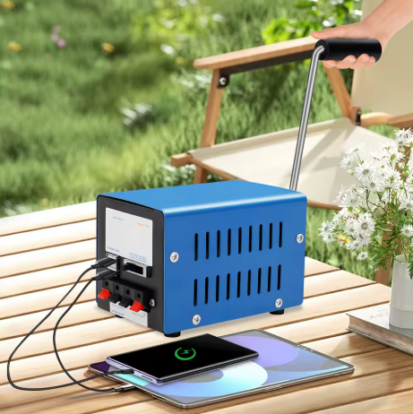 20W Handvevsgenerator – Portabel Nödgenerator för Camping & Krisberedskap