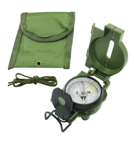 Metallkompass för Navigation – Vattentät & Tålig För Friluftsliv, Expedition & Kartläsning