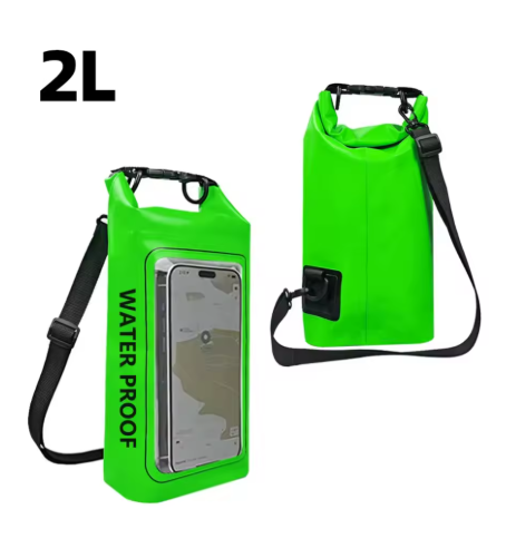2L Vattentät Drybag – Perfekt för Kajak, Vandring, Camping & Vattensport