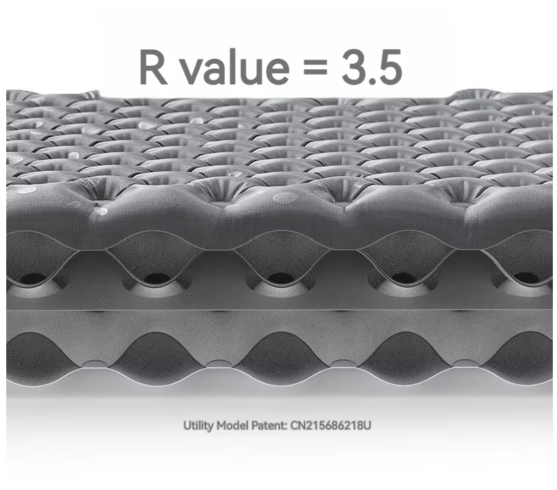 Vintersovmatta i 20D Nylon TPU (7-9 cm Komfort) (7-9 cm)