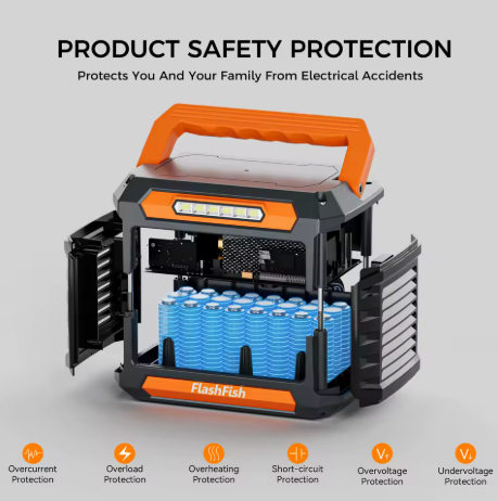 Portabel Power Station 300W (230Wh) för Camping, Bil & Krisberedskap