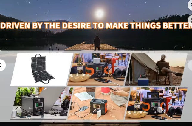 60W Hopfällbar Solpanel (18V) – Vattentålig & Hög Verkningsgrad för Utomhusbruk