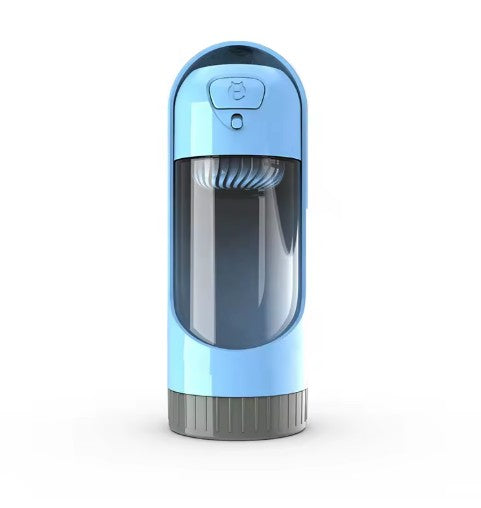 Portabel Vattenflaska för Hundar – 300 ml Reseflaska med Fyllningsfunktion