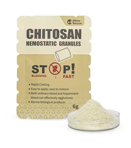 Rhino Rescue Hemostatisk Gasbinda med Chitosan blödningskontroll)