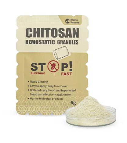 Rhino Rescue Hemostatisk Gasbinda med Chitosan blödningskontroll)
