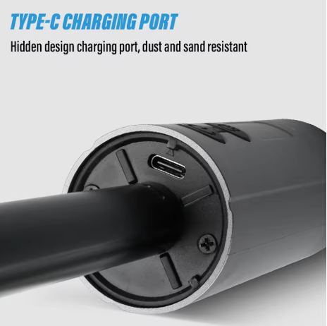 Teleskopisk Campinglampa & Ficklampa – Uppladdningsbar 3000mAh med 270° belysning