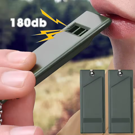 3-Ton Nödsignalvisselpipa – 180 dB Överlevnads- & Friluftsvissla