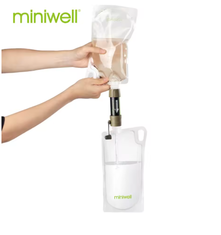 Miniwell L630 – Portabelt Vattenfilter för Friluftsliv & Krisberedskap
