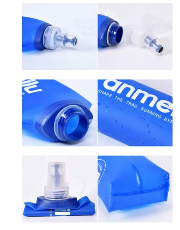 Ultralätt & Hopfällbar Vattenflaska 500 ml – BPA fri