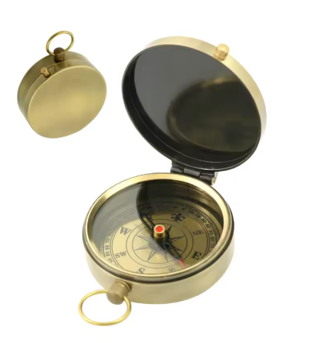 Retro Fickkompass – Precision & Pålitlig Navigering för Friluftsliv och Äventyr