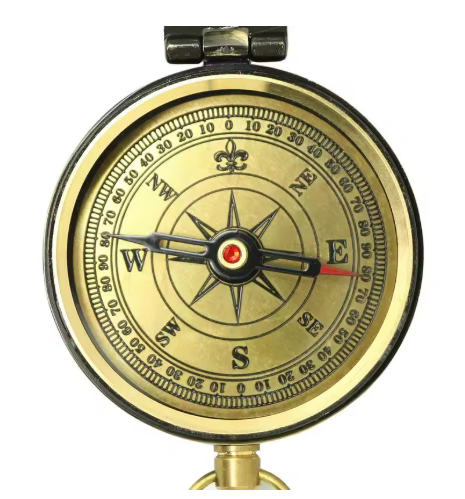 Retro Fickkompass – Precision & Pålitlig Navigering för Friluftsliv och Äventyr