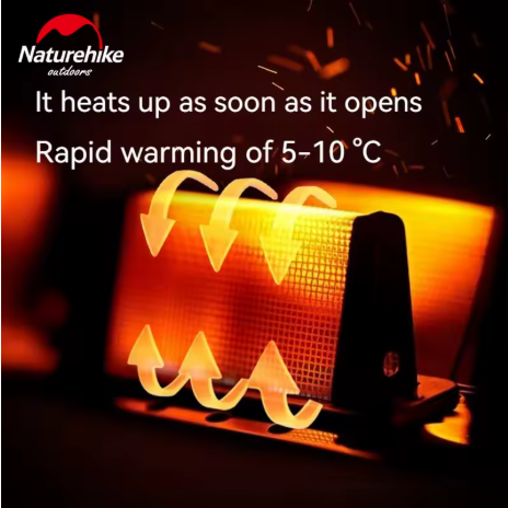Naturehike Mini Heater 1100W – Portabel Gasvärmare & Kök för Camping, Vandring & Friluftsliv