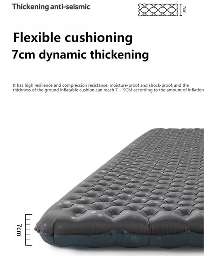 Vintersovmatta i 20D Nylon TPU (7-9 cm Komfort) (7-9 cm)
