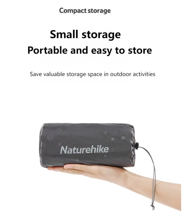 Vintersovmatta i 20D Nylon TPU (7-9 cm Komfort) (7-9 cm)