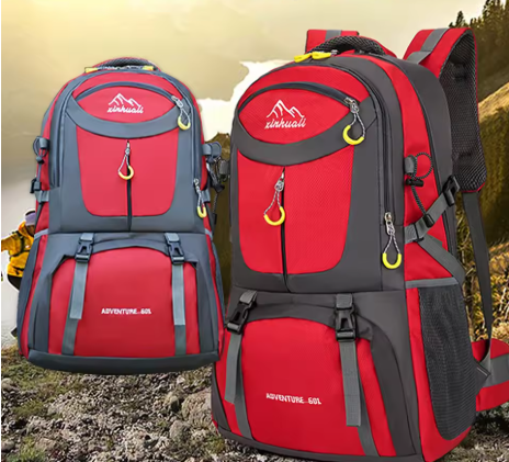 Vandringsryggsäck 60L – Vattentät & Ergonomisk Trekkingryggsäck för Herr & Dam