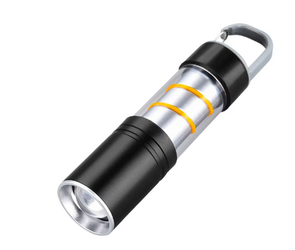 LED-Ficklampa med Sidoljus
