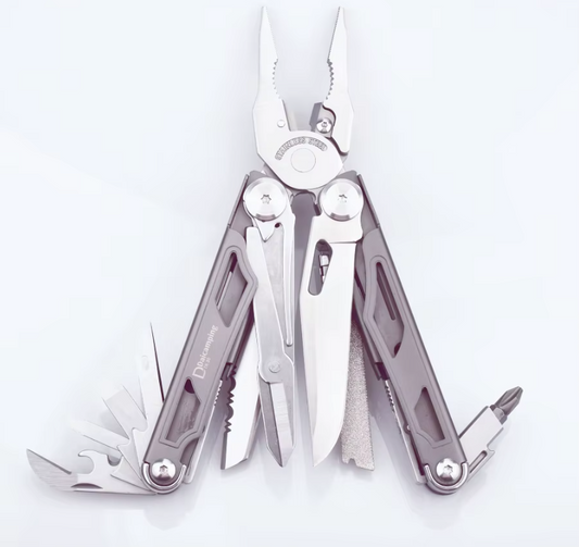 21-i-1 Fällbart Multiverktyg i Rostfritt Stål