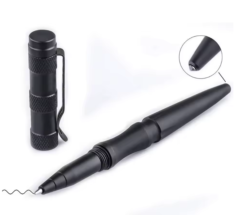 Självförsvarspenna i tungsten & aluminium