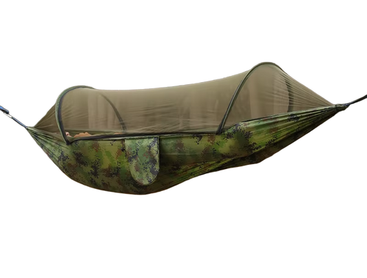 Campinghängmatta med Myggnät 200 cm